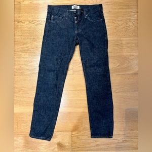 Naked & Famous Men’s Denim - Selvedge Green Core - Size 32 - Great Condition